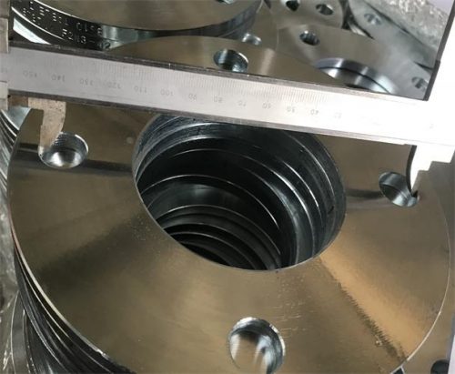 Plate flange