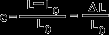 Engineering strain formula