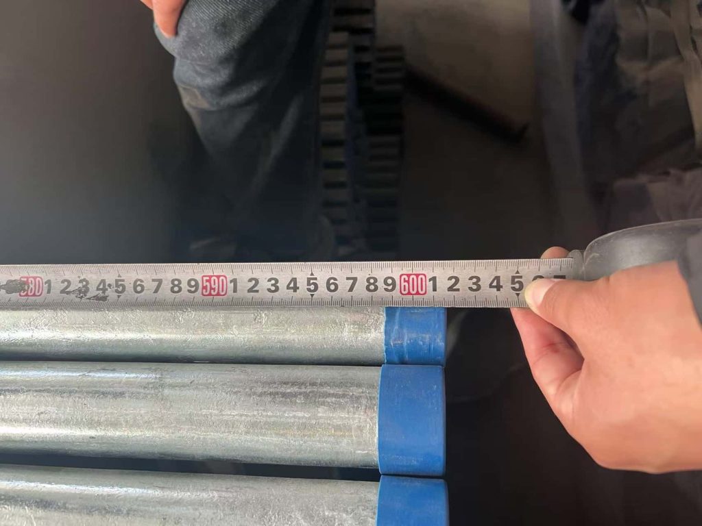 ASTM A106 Gr.B ASME B36.10 SMLS PIPES Dimension Measurement
