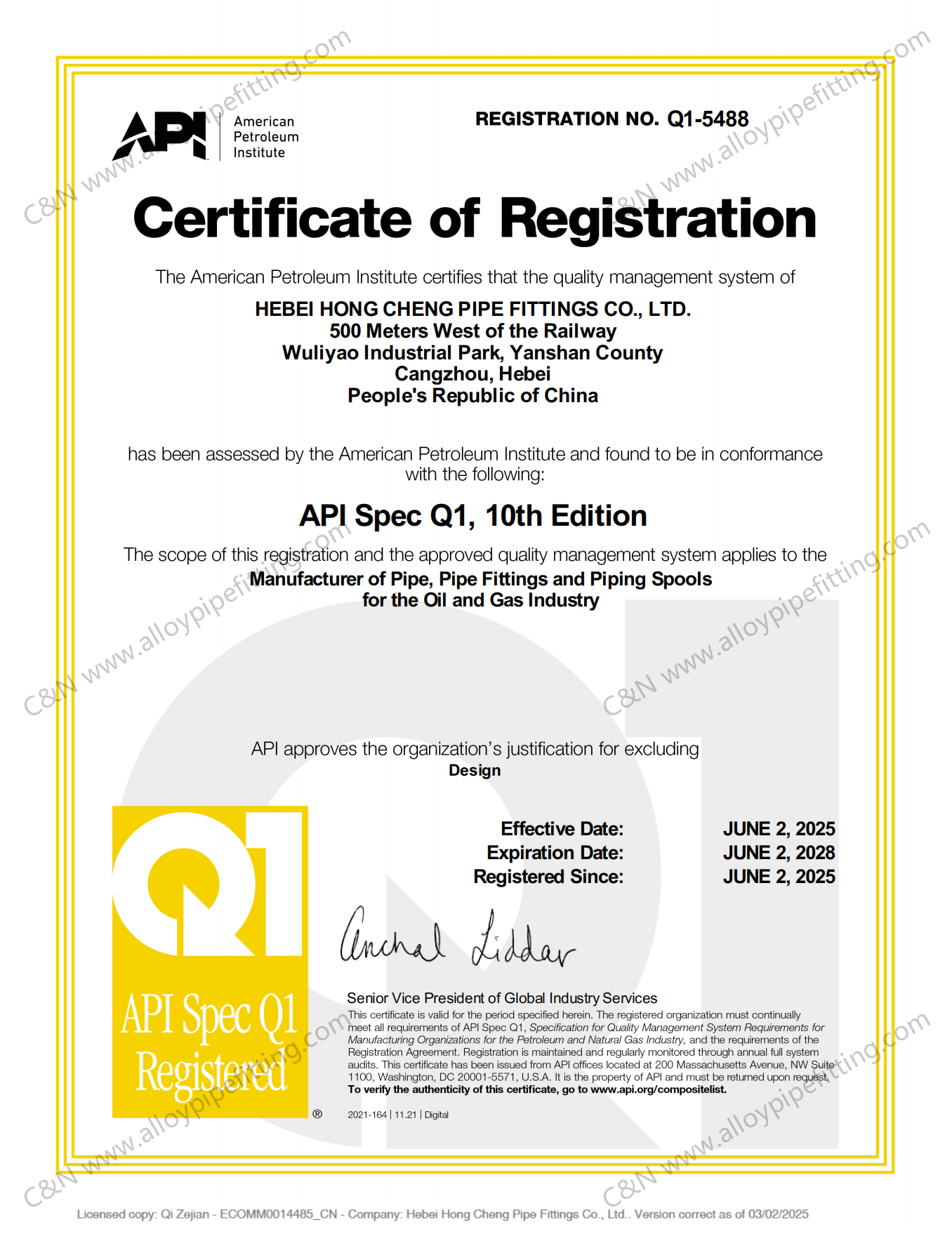 API-ALOOY-FITTING-HUITONG